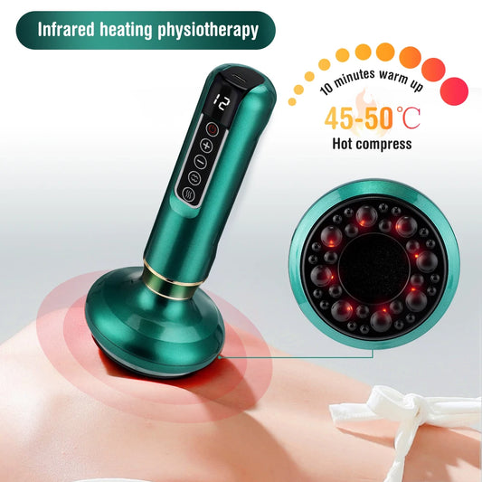 Electric Vacuum Therapy Massager